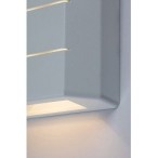 Sieninis lauko šviestuvas Lippa LED 6W 3000K Šilta balta (Balta)