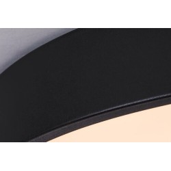 Lubinis lauko šviestuvas Tartu LED 18W 2800-6000K CCT keičiama balta spalva (Matinė Juoda)