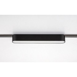 LiTrack magnetinės sistemos šviestuvas Line04W 3000K Šilta balta (Juoda)