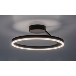 Lubinis šviestuvas Isaure LED 24W 3000, 4000, 6500K CCT keičiama balta spalva (Juoda)