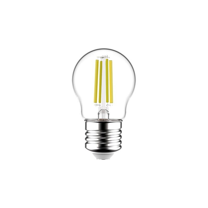 LED lemputė E27 Filament-LED 2W G45 4000K Neutrali balta