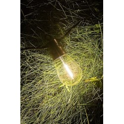 Saulės energija įkraunamas šviestuvas Zirc LED 3.6W 2700K Šilta balta (juoda)
