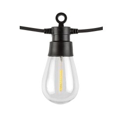 Saulės energija įkraunamas šviestuvas Zirc LED 3.6W 2700K Šilta balta (juoda)
