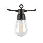 Saulės energija įkraunamas šviestuvas Zirc LED 3.6W 2700K Šilta balta (juoda)
