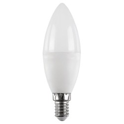 LED lemputė E14  SMD-LED 9W C35 3000K Šilta balta