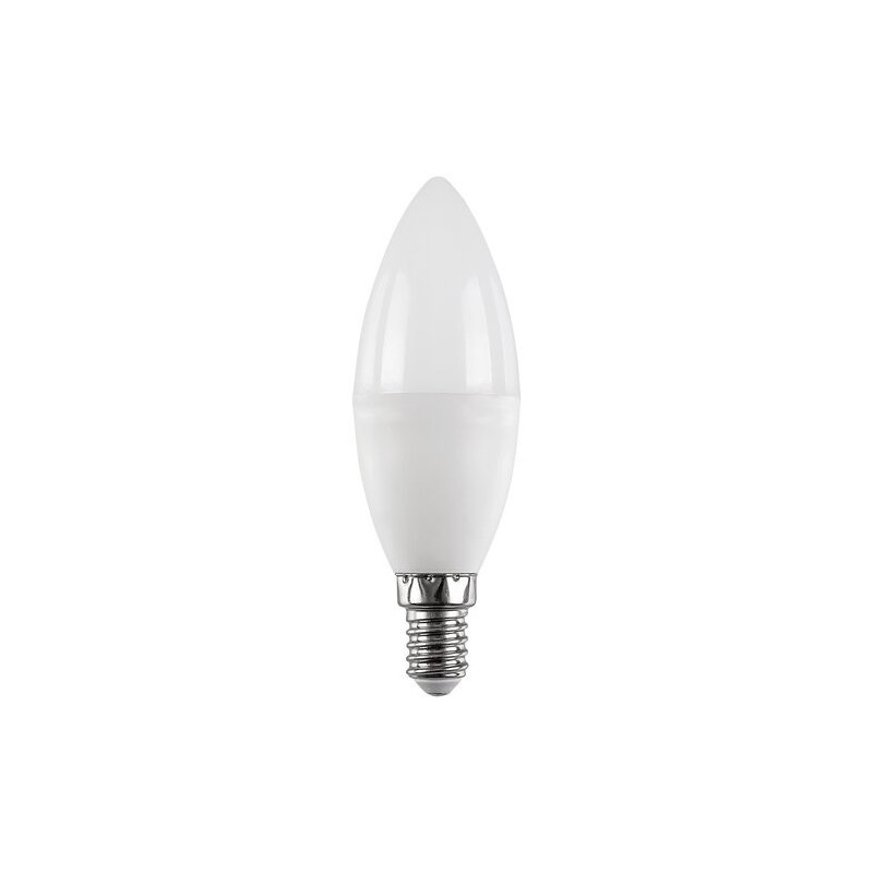 LED lemputė E14  SMD-LED 9W C35 3000K Šilta balta