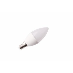 LED lemputė E14 SMD-LED 7W C35 6500K Šalta balta