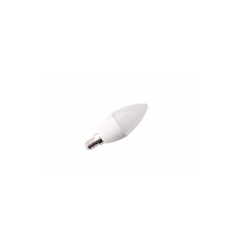 LED lemputė E14 SMD-LED 7W C35 6500K Šalta balta