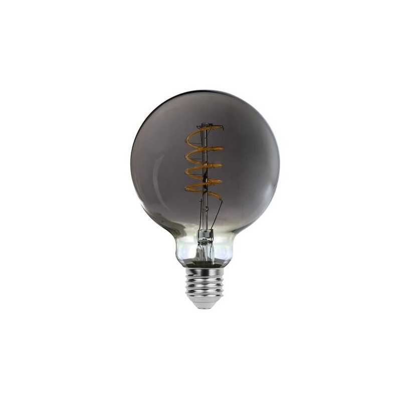 LED lemputė E27 Filament-LED 5W G95 1800K Šilta balta