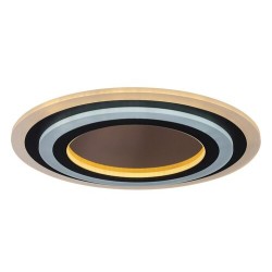 Lubinis šviestuvas Taneli2 LED 56W 3000, 4000, 6000K CCT keičiama balta spalva (Juoda, Aukso)