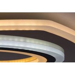 Lubinis šviestuvas Taneli2 LED 60W 3000, 4000, 6000K CCT keičiama balta spalva (Juoda, Aukso)