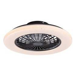 Lubinis šviestuvas Dalfon2 LED 48W 3000-6500K CCT keičiama balta spalva (juoda)