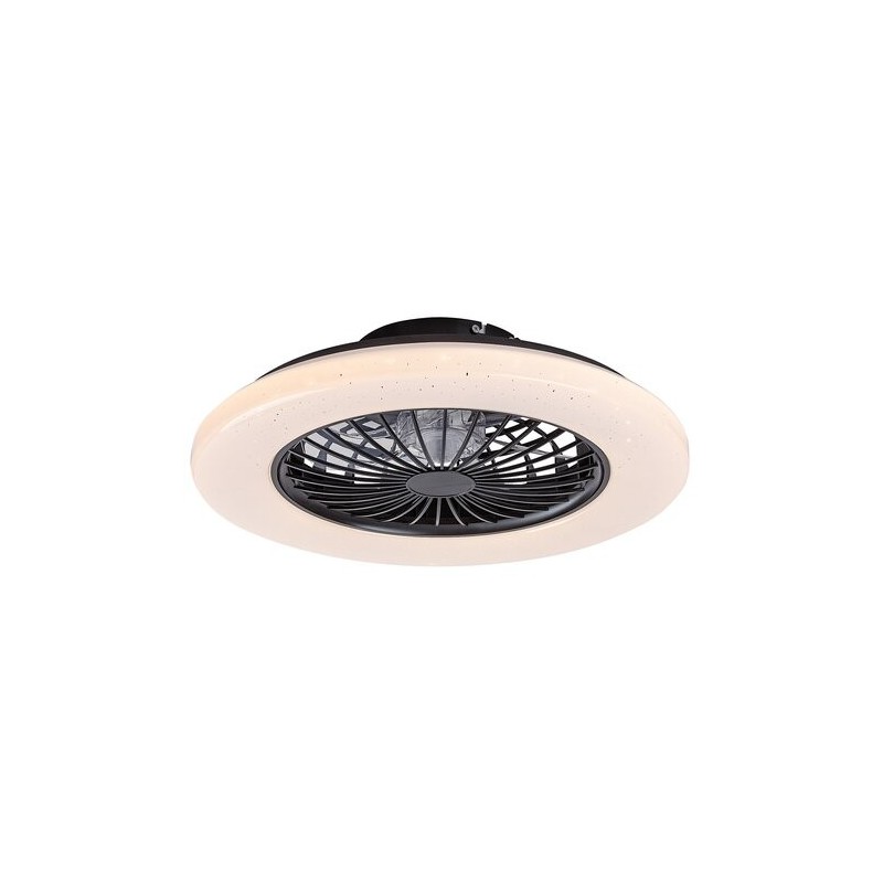 Lubinis šviestuvas Dalfon2 LED 48W 3000-6500K CCT keičiama balta spalva (juoda)