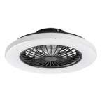 Lubinis šviestuvas Dalfon2 LED 48W 3000-6500K CCT keičiama balta spalva (juoda)