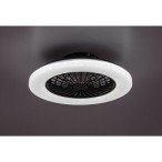 Lubinis šviestuvas Dalfon2 LED 48W 3000-6500K CCT keičiama balta spalva (juoda)