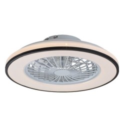 Lubinis šviestuvas Dalfon2 LED 48W 3000-6500K CCT keičiama balta spalva (juoda)