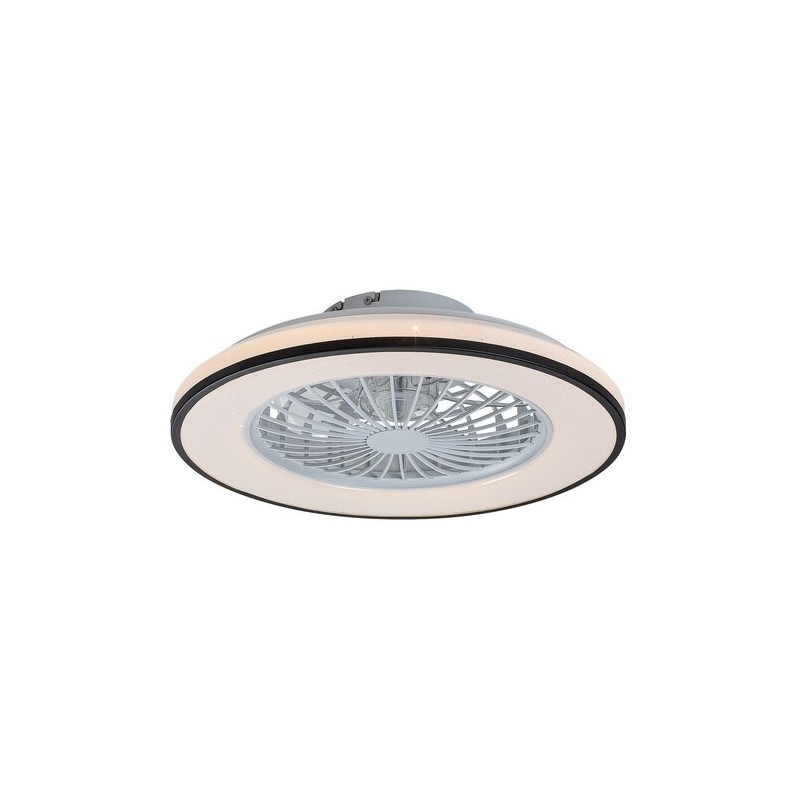 Lubinis šviestuvas Dalfon2 LED 48W 3000-6500K CCT keičiama balta spalva (juoda)
