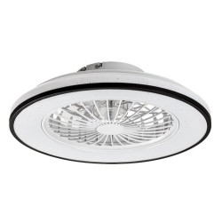 Lubinis šviestuvas Dalfon2 LED 48W 3000-6500K CCT keičiama balta spalva (juoda)