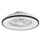 Lubinis šviestuvas Dalfon2 LED 48W 3000-6500K CCT keičiama balta spalva (juoda)