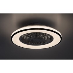 Lubinis šviestuvas Dalfon2 LED 48W 3000-6500K CCT keičiama balta spalva (juoda)
