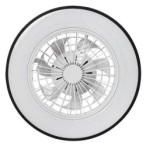 Lubinis šviestuvas Dalfon2 LED 48W 3000-6500K CCT keičiama balta spalva (juoda)