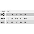 Lubinis šviestuvas Dalfon2 LED 48W 3000-6500K CCT keičiama balta spalva (juoda)