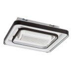 Lubinis šviestuvas Aireon LED 50W 3000, 4000, 6000K CCT keičiama balta spalva (juoda)