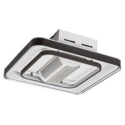 Lubinis šviestuvas Aireon LED 50W 3000, 4000, 6000K CCT keičiama balta spalva (juoda)