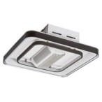 Lubinis šviestuvas Aireon LED 50W 3000, 4000, 6000K CCT keičiama balta spalva (juoda)