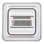 Lubinis šviestuvas Aireon LED 50W 3000, 4000, 6000K CCT keičiama balta spalva (juoda)