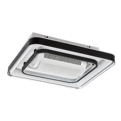 Lubinis šviestuvas Aireon LED 50W 3000, 4000, 6000K CCT keičiama balta spalva (juoda)