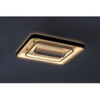 Lubinis šviestuvas Aireon LED 50W 3000, 4000, 6000K CCT keičiama balta spalva (juoda)