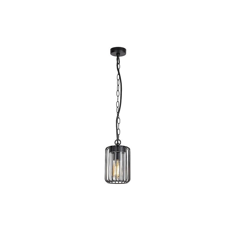 Pakabinamas lauko šviestuvas Tarpa E27 1x MAX 40W (juoda)