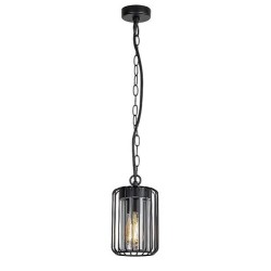 Pakabinamas lauko šviestuvas Tarpa E27 1x MAX 40W (juoda)