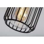 Pakabinamas lauko šviestuvas Tarpa E27 1x MAX 40W (juoda)