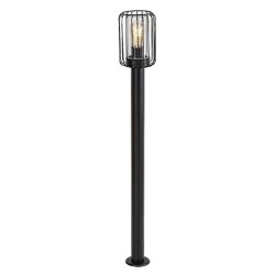 Pastatomas lauko šviestuvas Tarpa E27 1x MAX 40W (juoda)