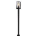 Pastatomas lauko šviestuvas Tarpa E27 1x MAX 40W (juoda)