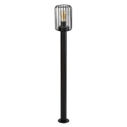Pastatomas lauko šviestuvas Tarpa E27 1x MAX 40W (juoda)