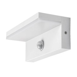 Sieninis lauko šviestuvas Zaragoza LED 9W 2700, 4000, 6500K CCT keičiama balta spalva (balta)