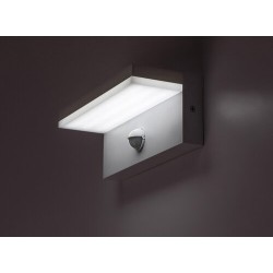 Sieninis lauko šviestuvas Zaragoza LED 9W 2700, 4000, 6500K CCT keičiama balta spalva (balta)