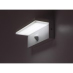 Sieninis lauko šviestuvas Zaragoza LED 9W 2700, 4000, 6500K CCT keičiama balta spalva (balta)