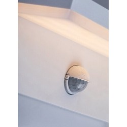 Sieninis lauko šviestuvas Zaragoza LED 9W 2700, 4000, 6500K CCT keičiama balta spalva (balta)