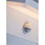 Sieninis lauko šviestuvas Zaragoza LED 9W 2700, 4000, 6500K CCT keičiama balta spalva (balta)