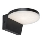 Sieninis lauko šviestuvas Batida LED 9W 2700, 4000, 6500K CCT keičiama balta spalva (juoda)