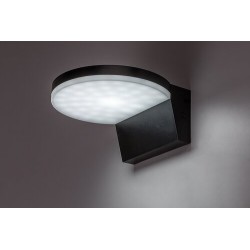 Sieninis lauko šviestuvas Batida LED 9W 2700, 4000, 6500K CCT keičiama balta spalva (juoda)