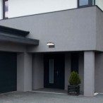 Sieninis lauko šviestuvas Batida LED 9W 2700, 4000, 6500K CCT keičiama balta spalva (juoda)