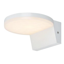 Sieninis lauko šviestuvas Batida LED 9W 2700, 4000, 6500K CCT keičiama balta spalva (balta)