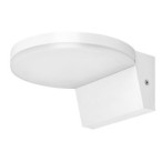 Sieninis lauko šviestuvas Batida LED 9W 2700, 4000, 6500K CCT keičiama balta spalva (balta)