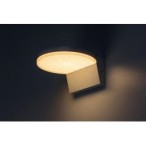 Sieninis lauko šviestuvas Batida LED 9W 2700, 4000, 6500K CCT keičiama balta spalva (balta)