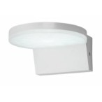 Sieninis lauko šviestuvas Batida LED 9W 2700, 4000, 6500K CCT keičiama balta spalva (balta)